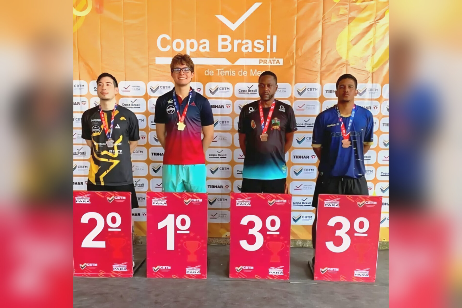 Amapá conquista 38 medalhas na Copa Brasil de Tênis de Mesa em Belém