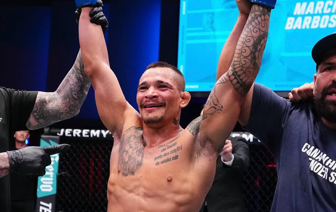 Márcio ‘Ticoto’ Barbosa se prepara para seu segundo combate no UFC em 22 de agosto